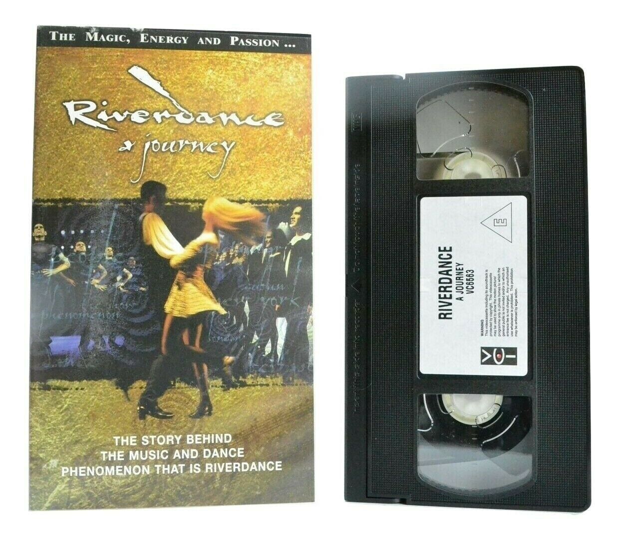 Riverdance: A Journey - Documentary - Magic Music - Dance Phenomenon - Pal VHS-