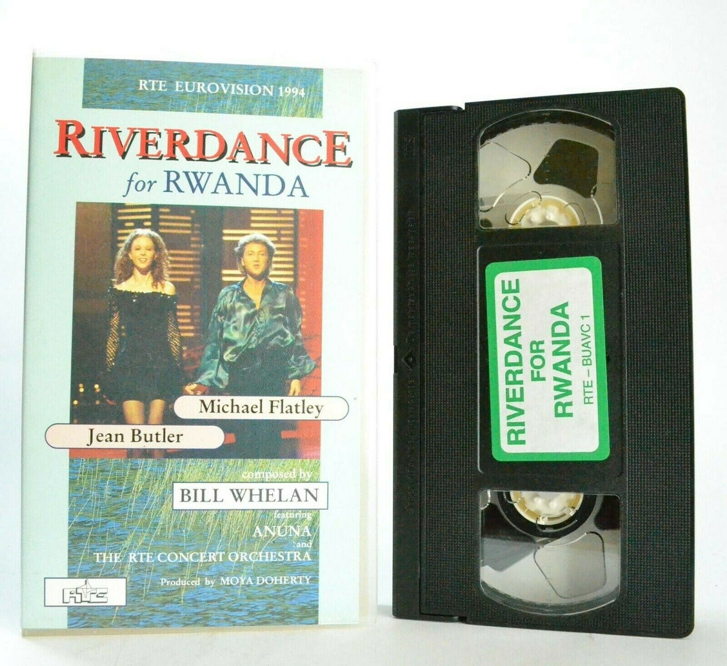 Riverdance For Rwanda: Charitable Performance - Music By Bill Whelan - Pal VHS-