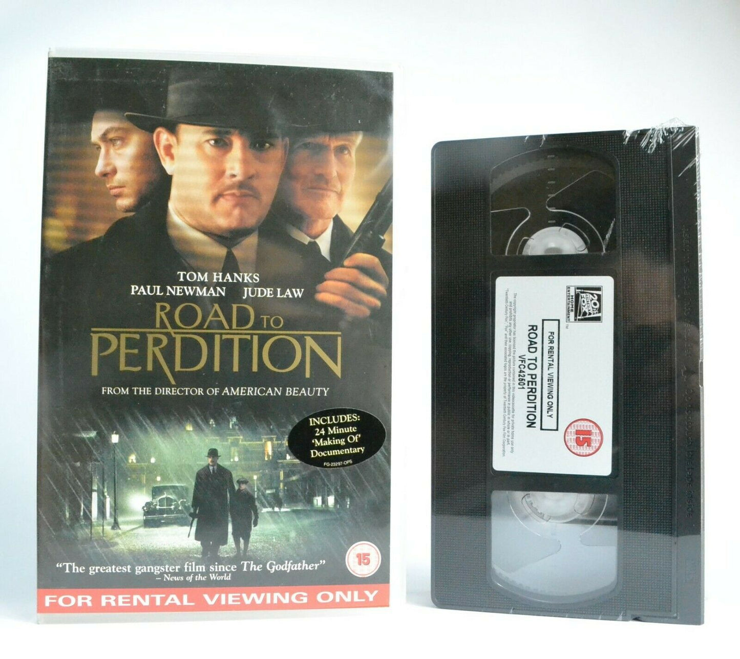 Road To Perdition: Brand New Sealed - Crime Action - Tom Hanks/Paul Newman - VHS-