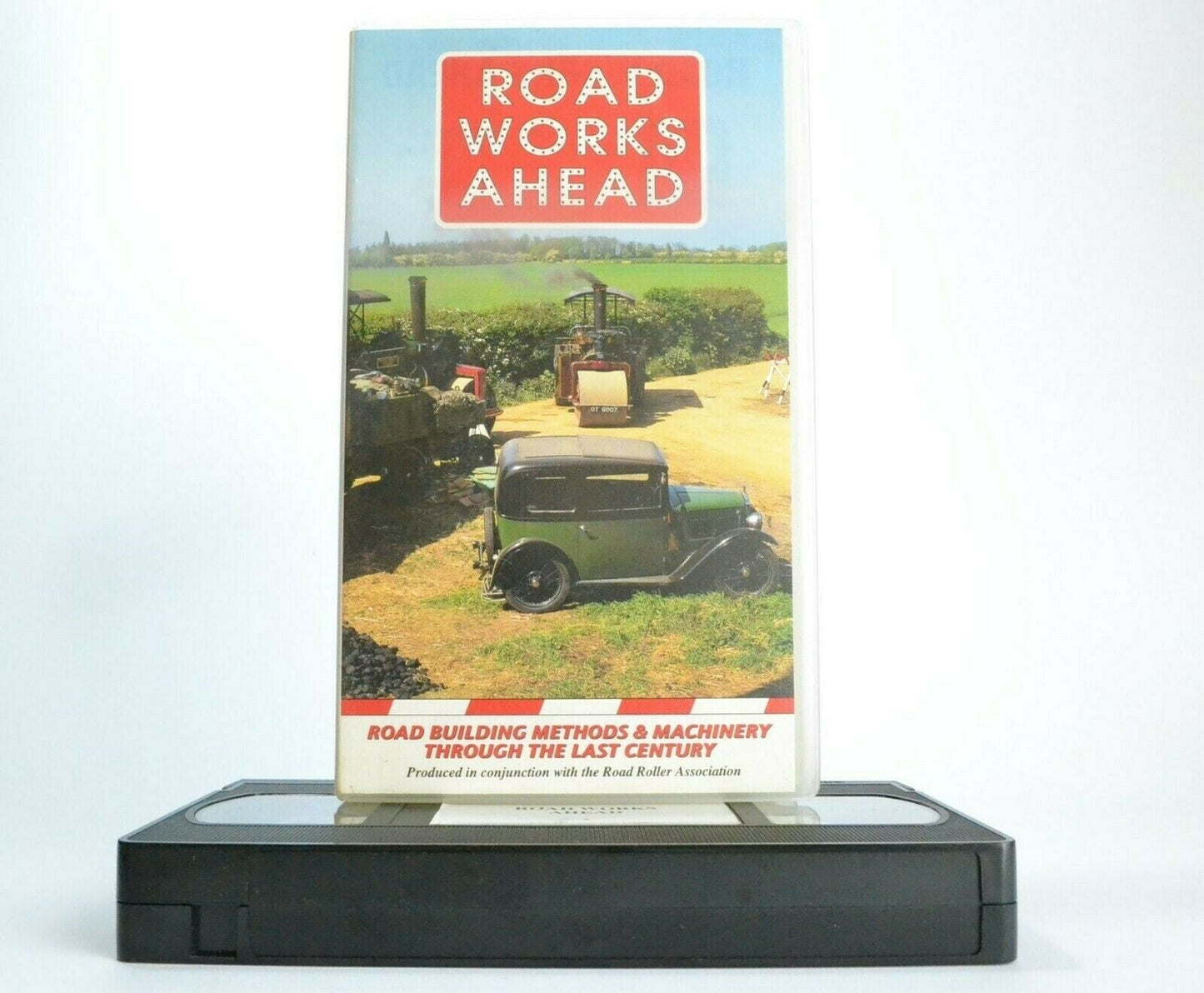 Road Work Ahead: Building Methods - Machinery - Modes Of Transport - Pal VHS-