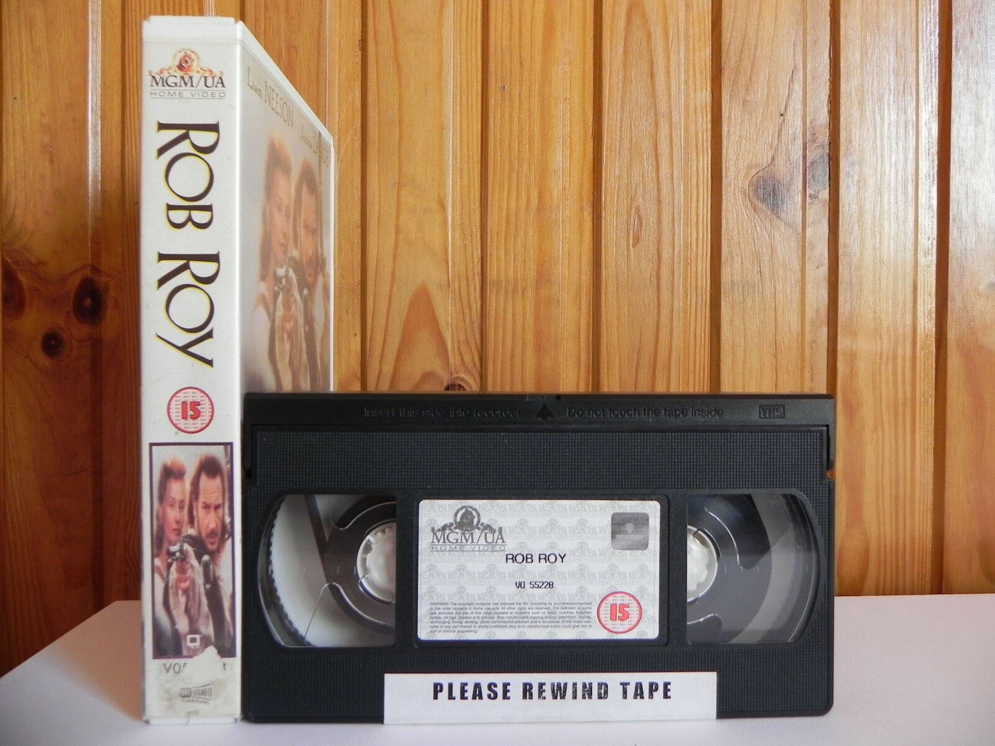 Rob Roy (1995): Biographical Drama [Large Box] Liam Neeson / Jessica Lange - VHS-