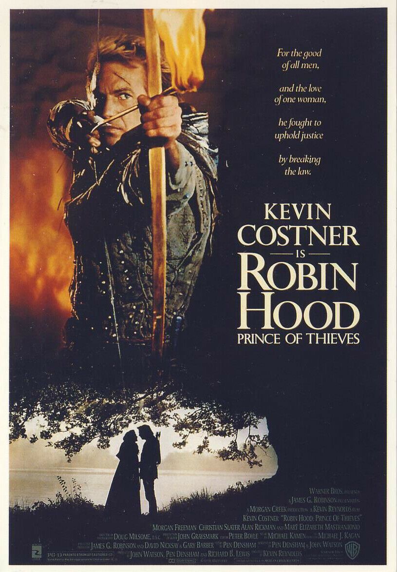 Robin Hood: Prince Of Thieves [English Folk Tale] - Kevin Costner - Pal VHS-