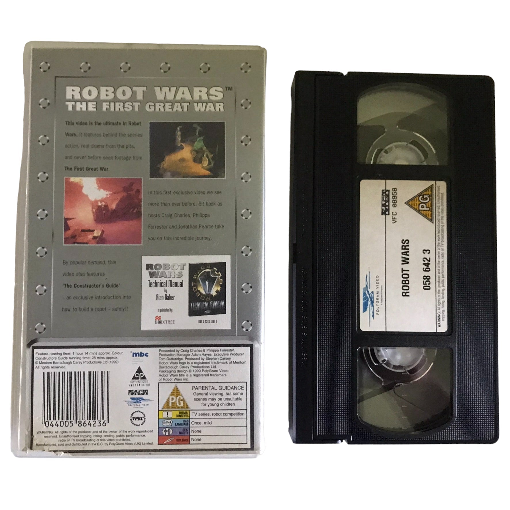 Robot Wars - The First Great War - Robot Wars - The First Great War - Action - Pal - VHS-