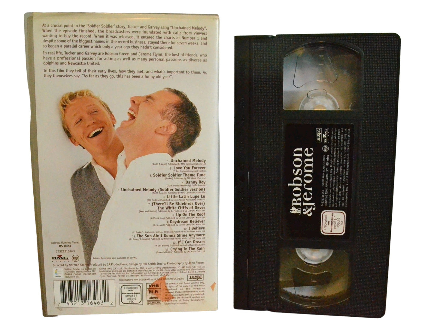 Robsone & Jerome - So Far So Good - Gary Barlow - BMG Video - Music - PAL - VHS-