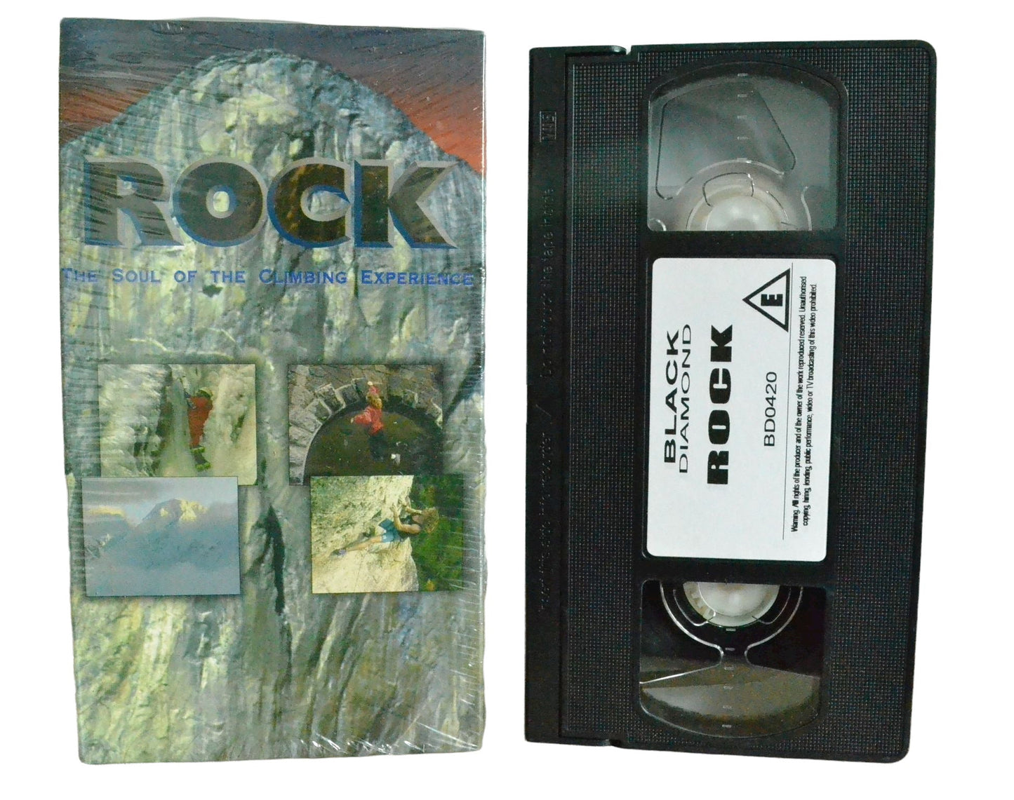 Rock-the Soul Of The Climbing Experience - Black Diamond - Vintage - Pal VHS-