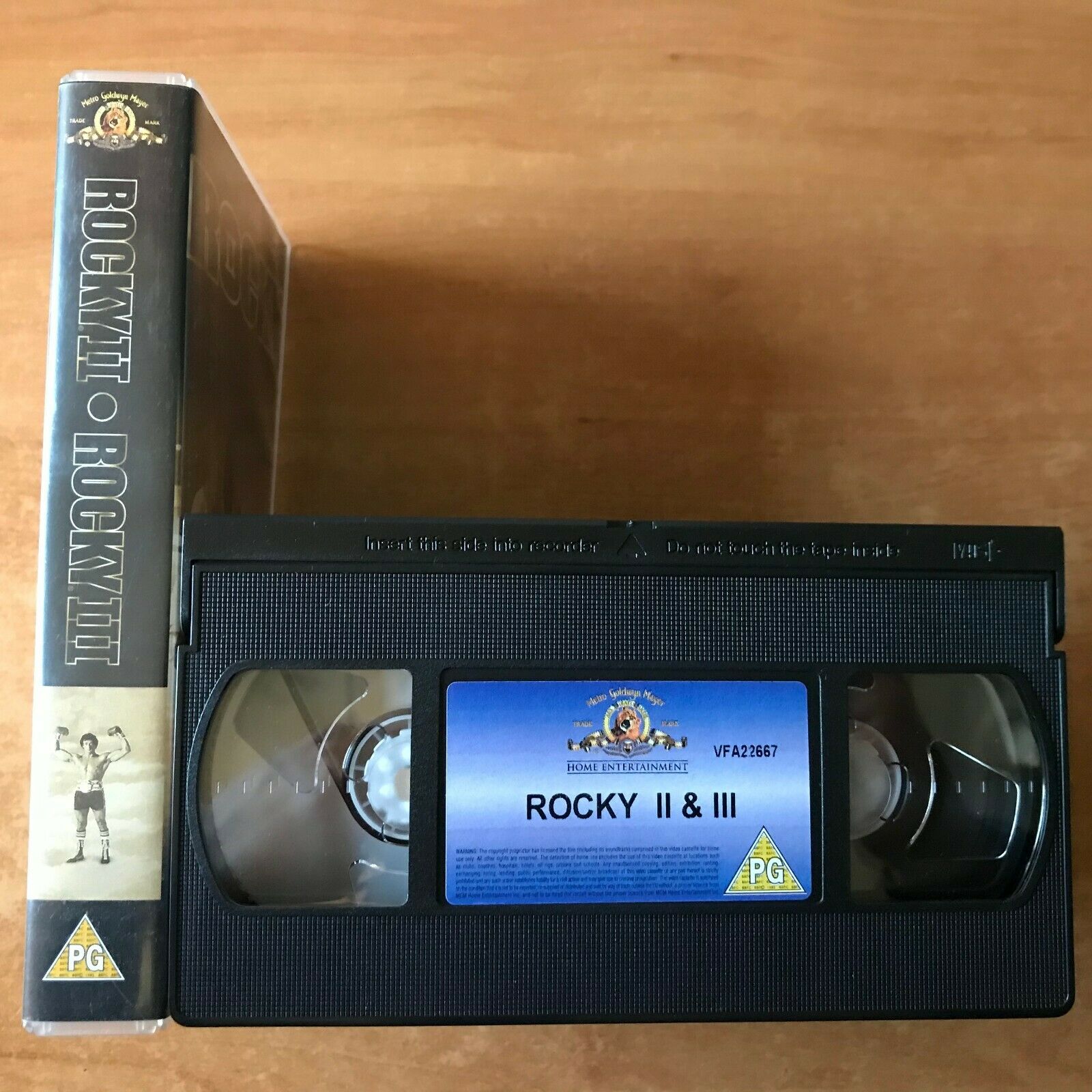 Rocky 2 / 3: Ultimate Boxing Action - Sport Drama - Sylvester Stallone - Pal VHS-