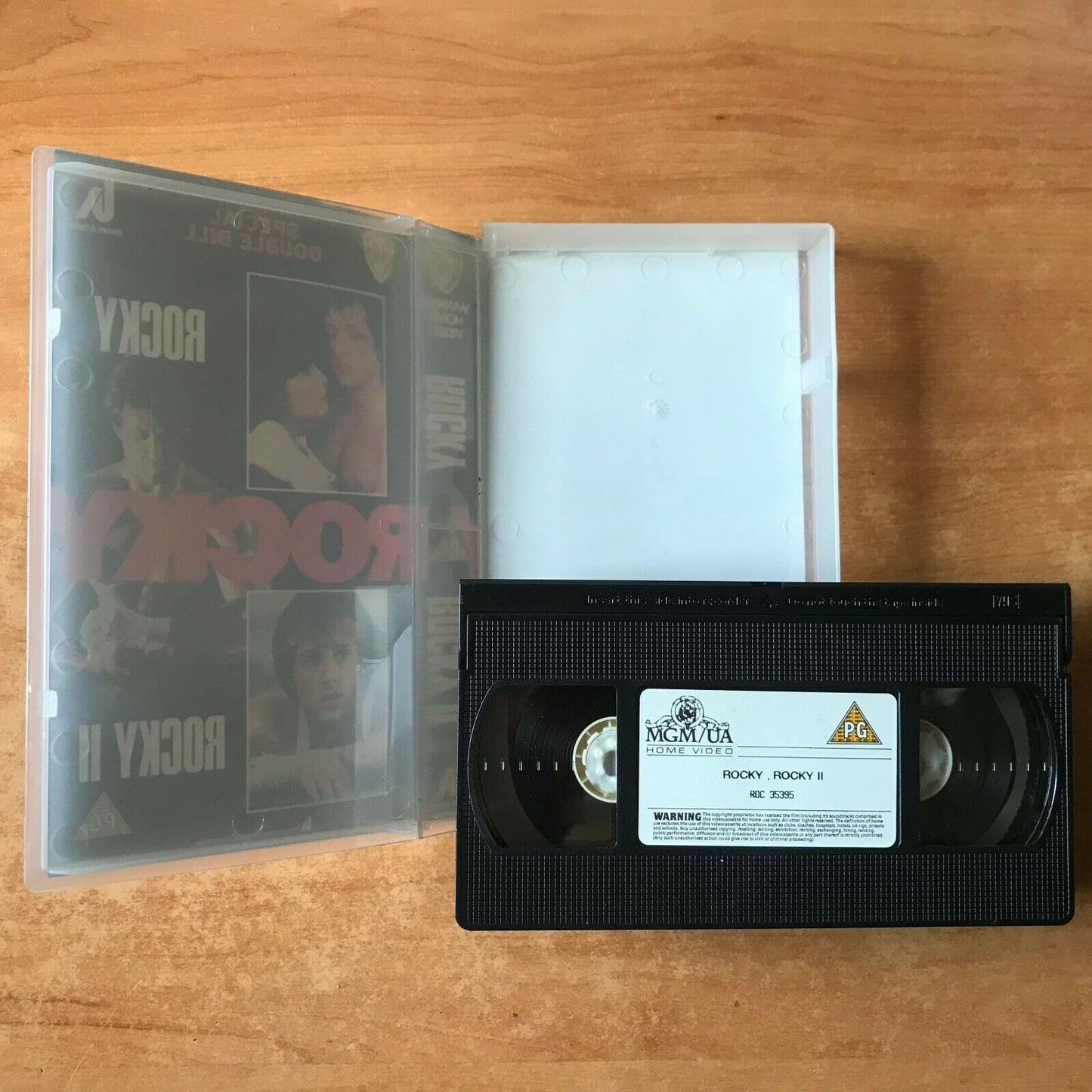 Rocky / Rocky 2; [Special Double Bill]: Sport Drama - Sylvester Stallone - VHS-