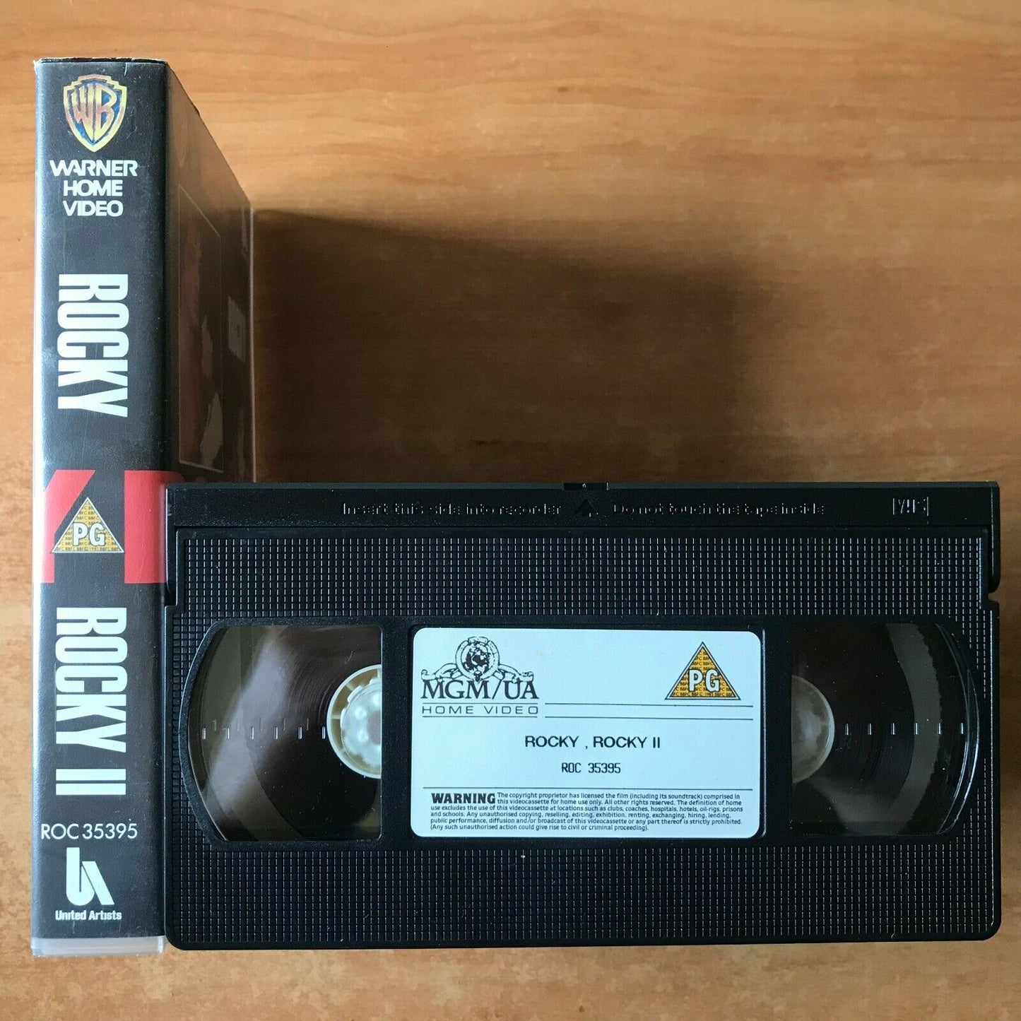 Rocky / Rocky 2; [Special Double Bill]: Sport Drama - Sylvester Stallone - VHS-