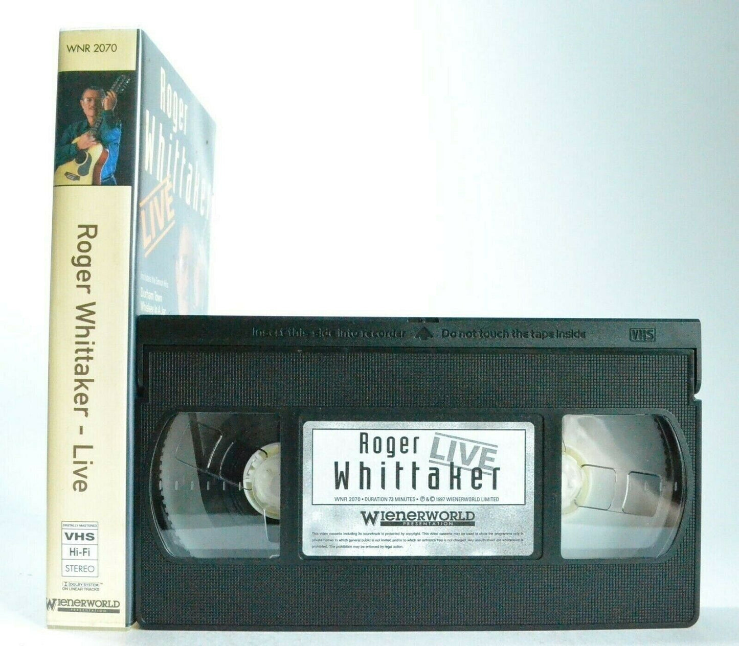 Roger Whittaker: Live - Tivoli Concert Hall - Denmark - Smash Hits - Music - VHS-