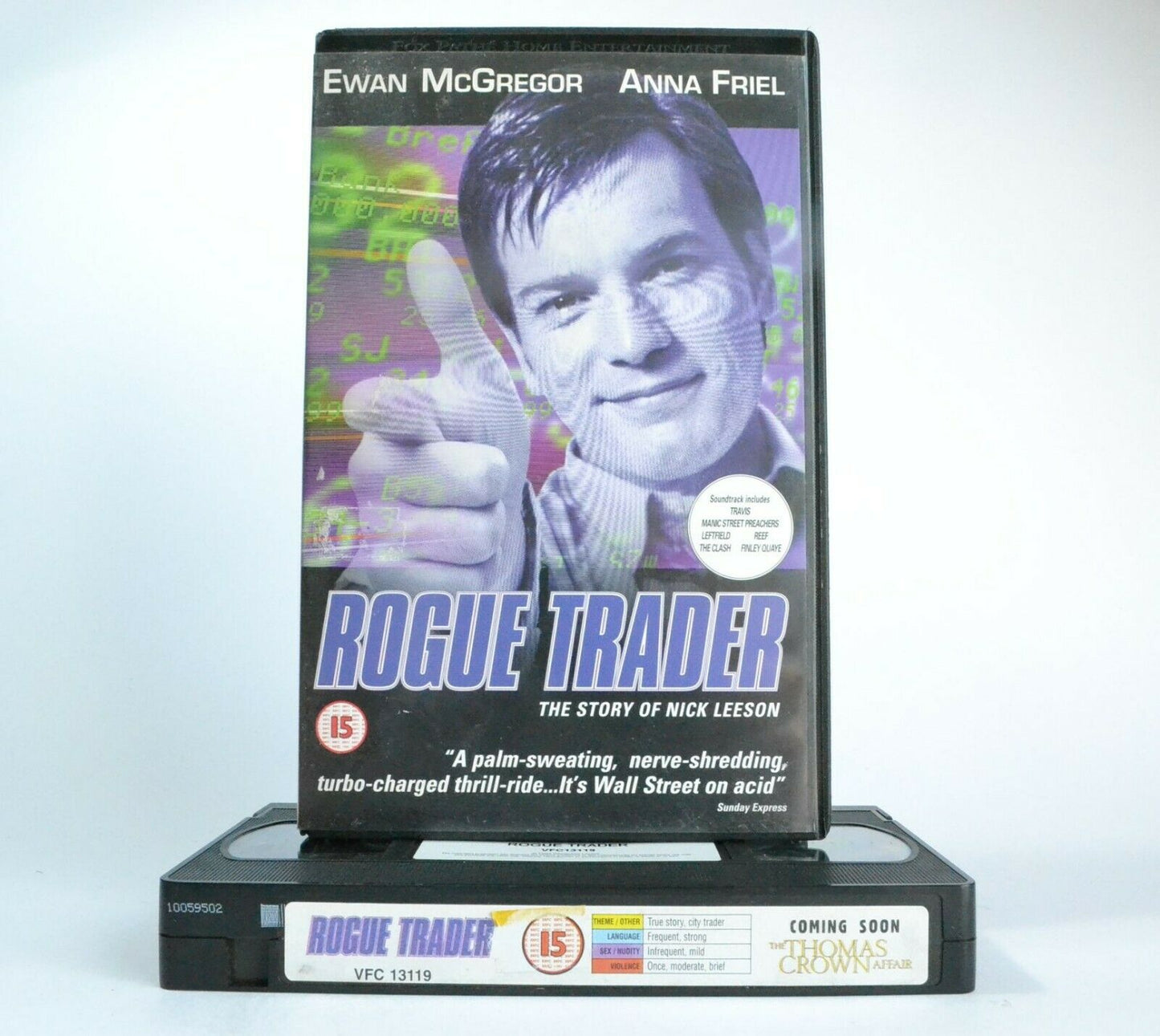 Rogue Trader: Story Of Nick Leeson - Large Box - Drama - Ewan McGregor - Pal VHS-