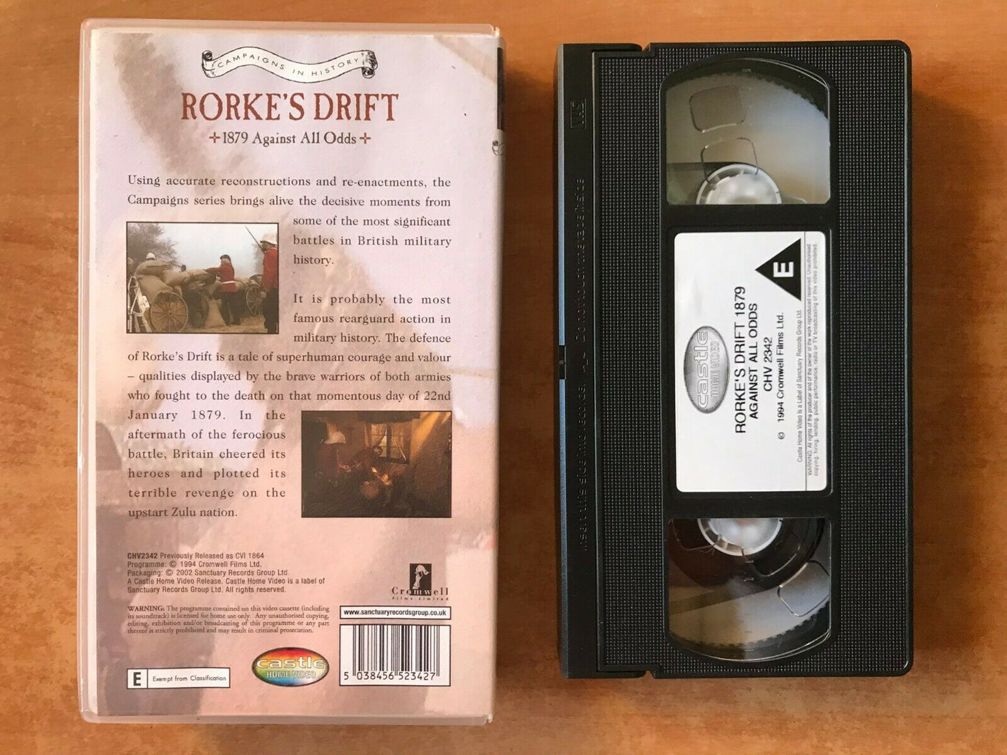 Roker's Drift: 1879 Against All Odds [Documentary] British History - Pal VHS-