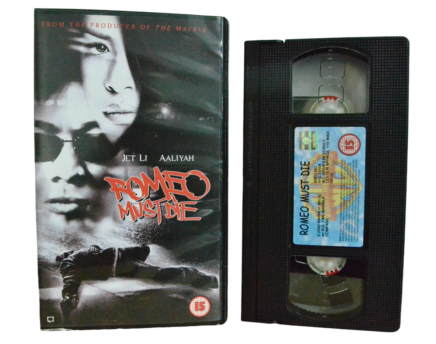 Romeo Must Die - Jet Li - Warner Home Video - Vintage - Pal VHS-