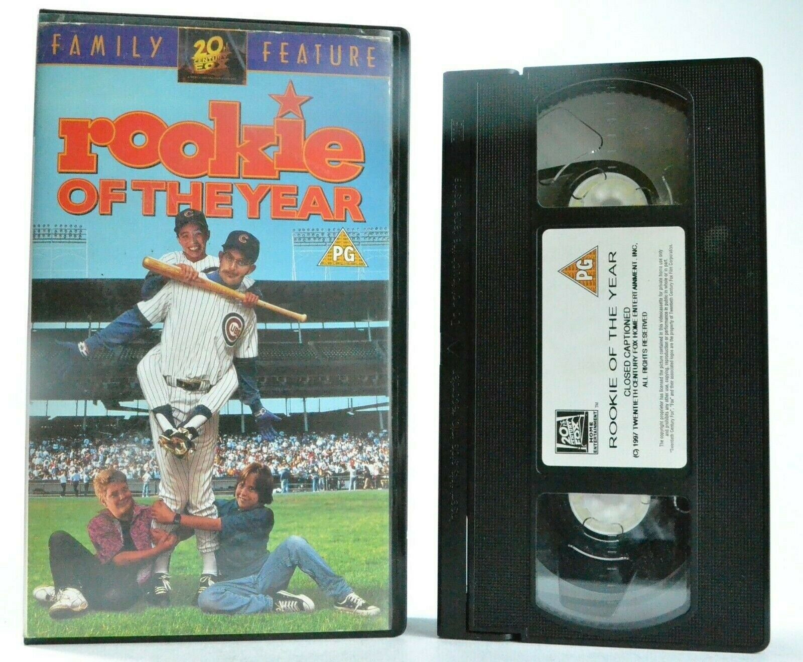 Rookie Of The Year (1993): Sports Comedy - John Candy - Children's - Pal VHS-