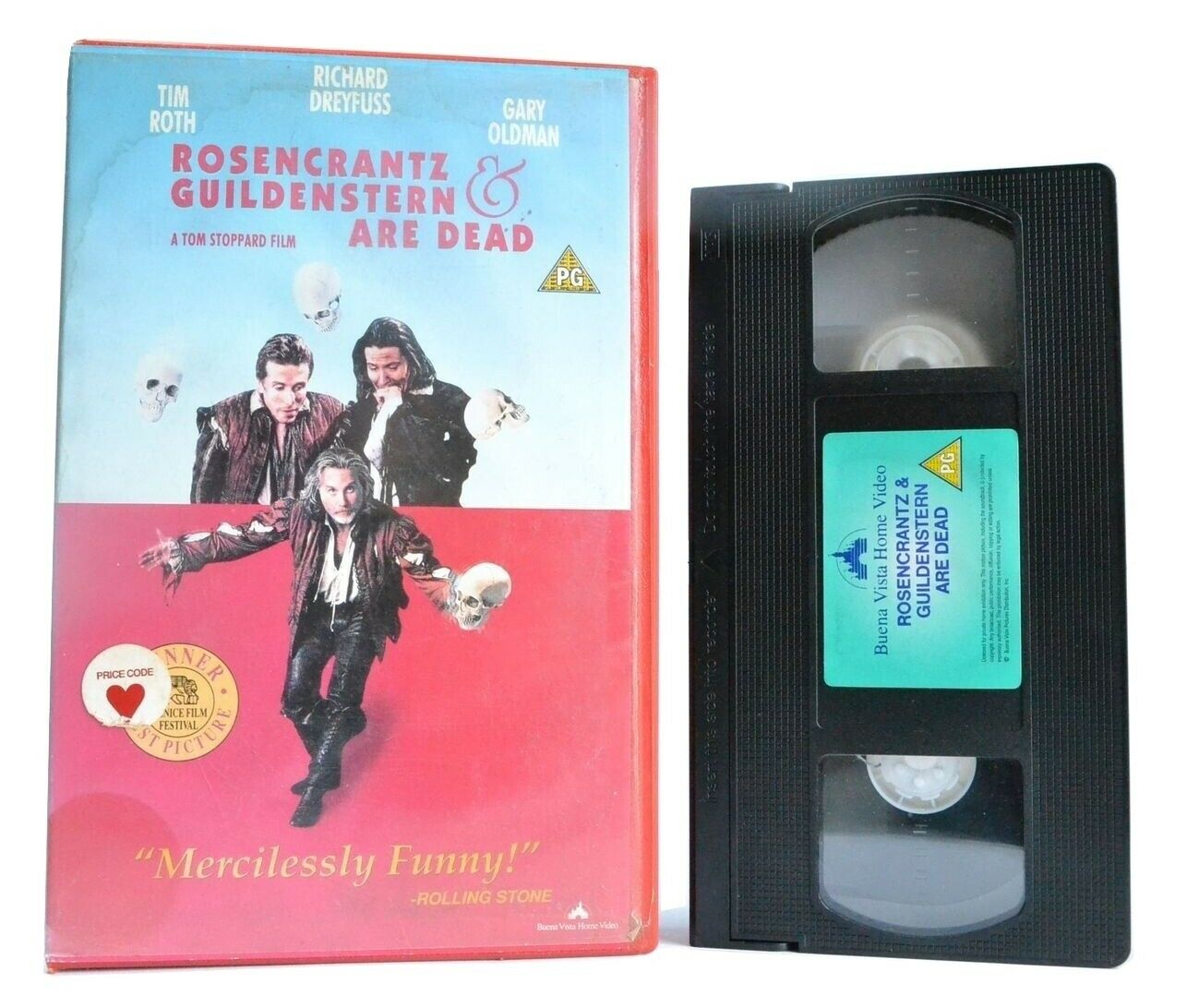 Rosencrantz And Guildenstern Are Dead (1990): Drama Comedy - Gary Oldman - VHS-