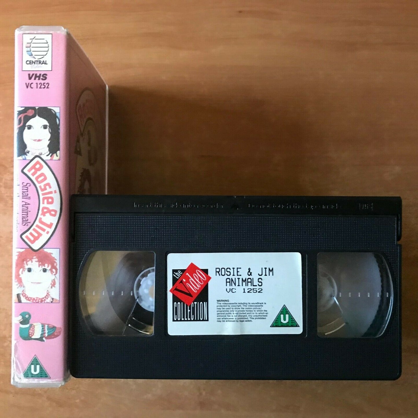 Rosie And Jim: Small Animals [John Cunliffe] Educational - Ragdolls - Kids - VHS-