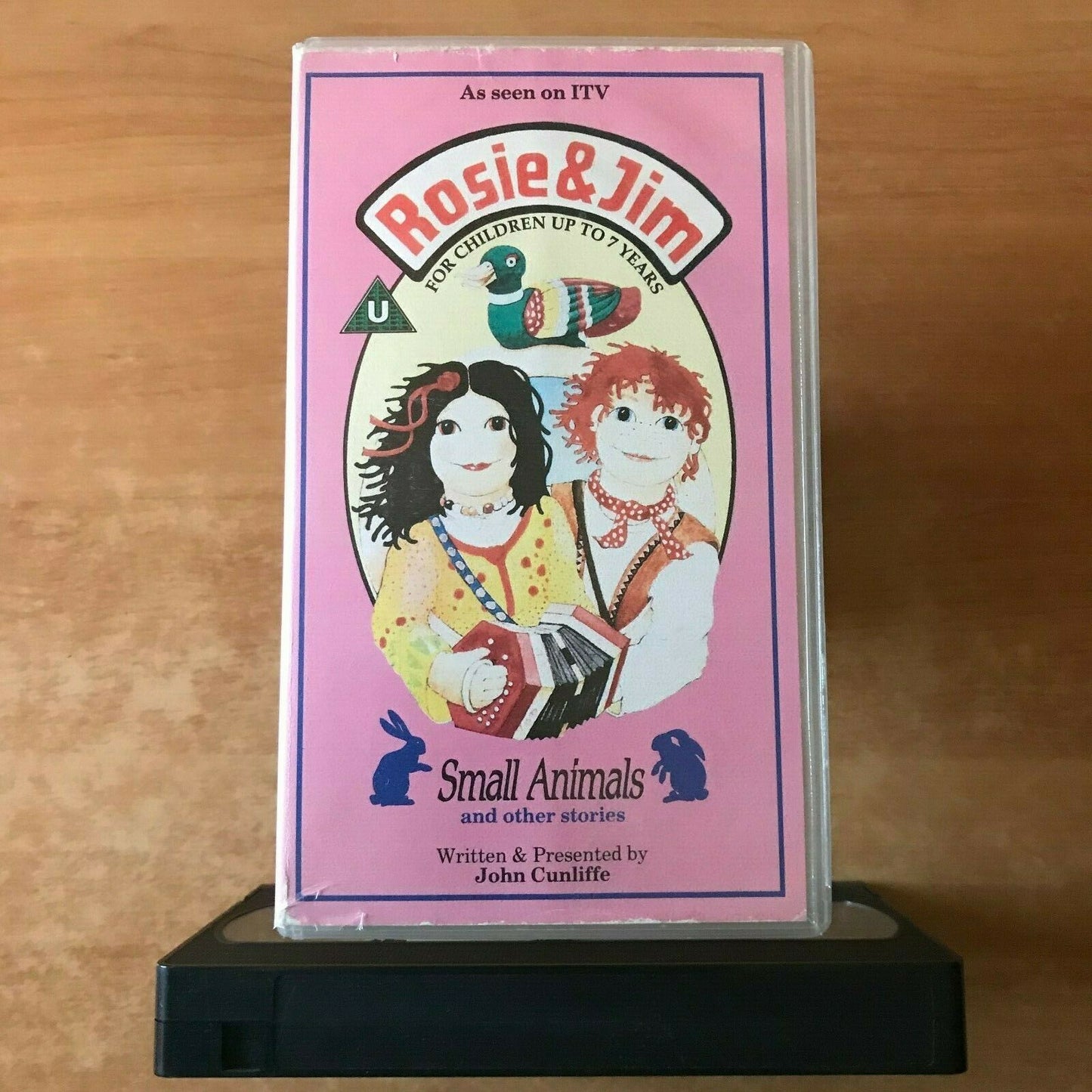 Rosie And Jim: Small Animals [John Cunliffe] Educational - Ragdolls - Kids - VHS-