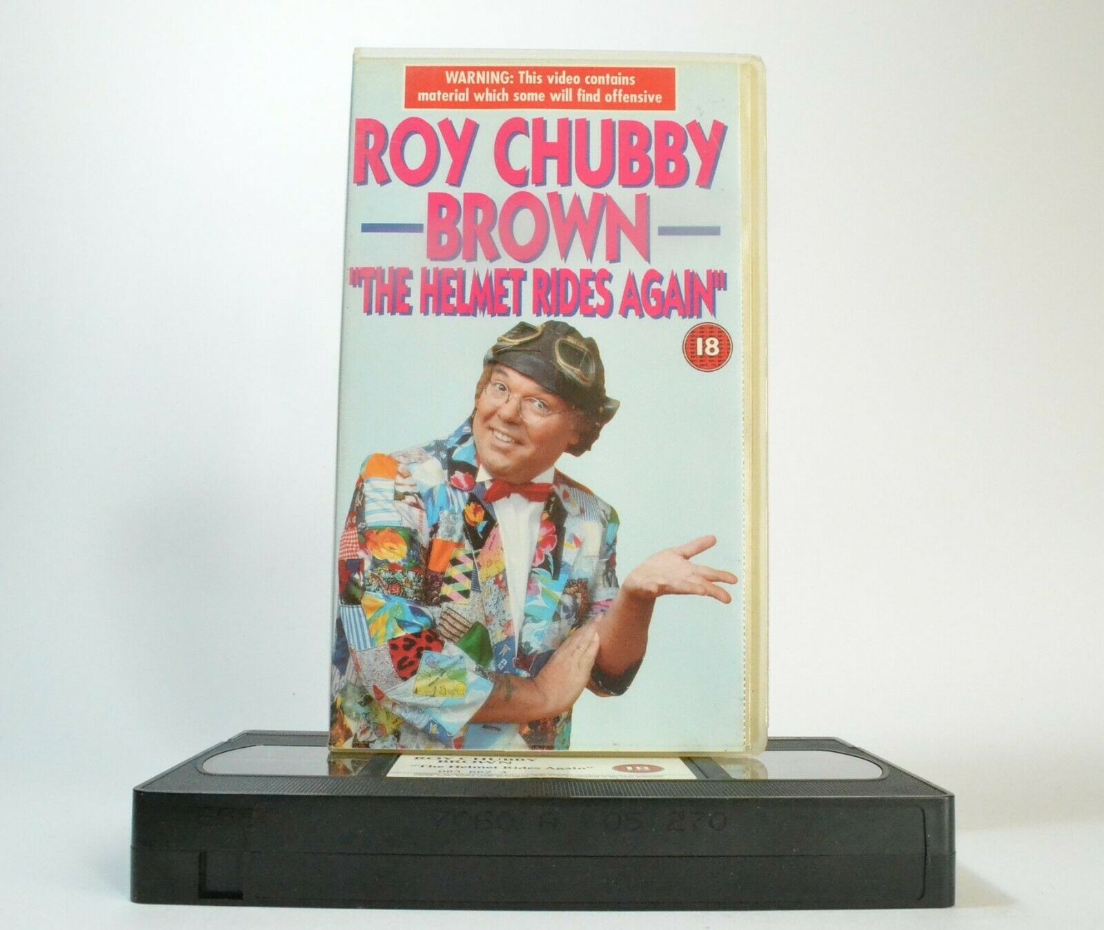 Roy Chubby Brown: The Helmet Rides Again - Stand-Up - Comedy - Pal VHS-