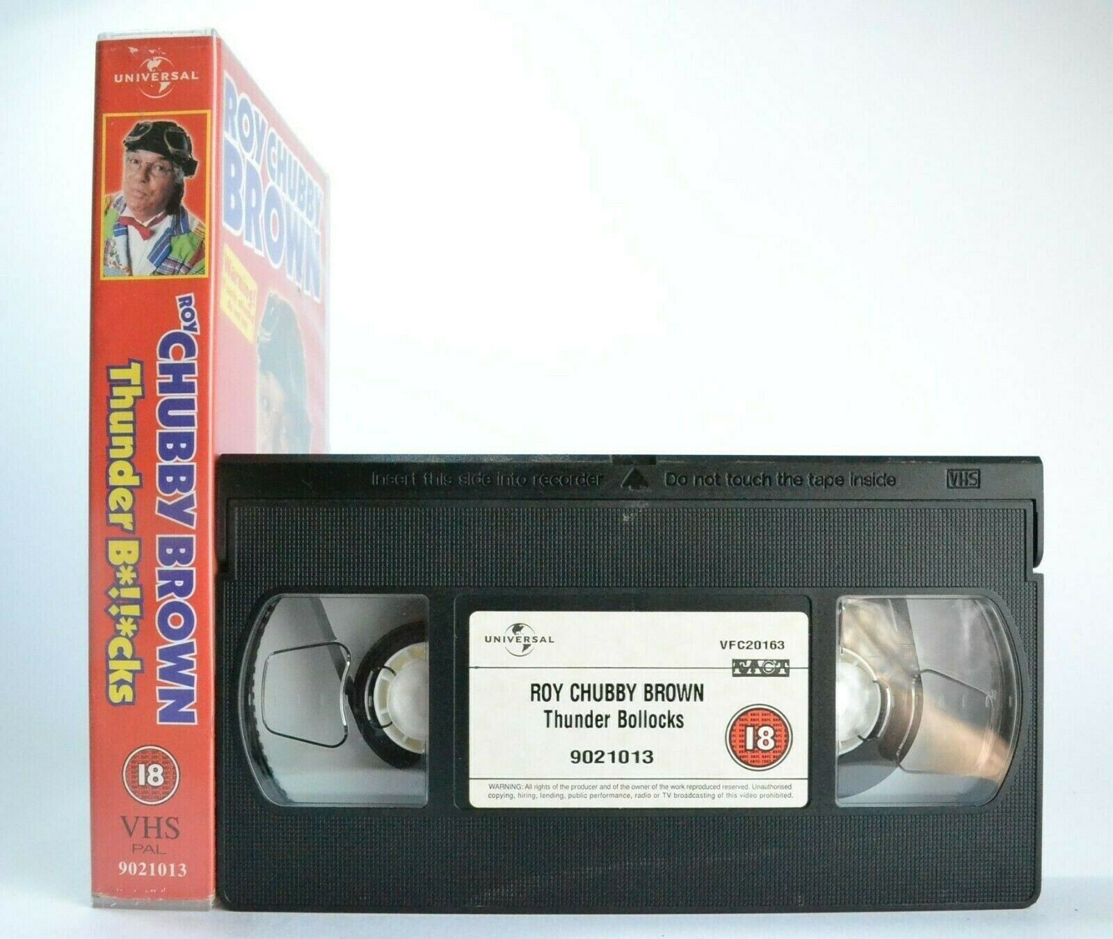 Roy Chubby Brown: Thunder Bollocks - Live At SECC - Stand-Up Comedy - Pal VHS-