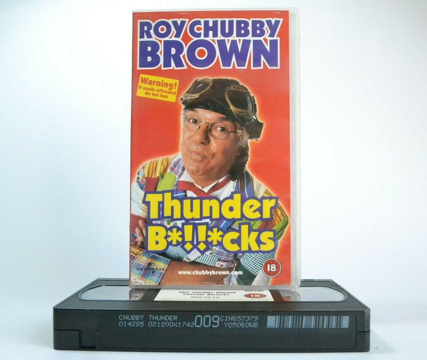 Roy Chubby Brown: Thunder Bollocks - Live At SECC - Stand-Up Comedy - Pal VHS-