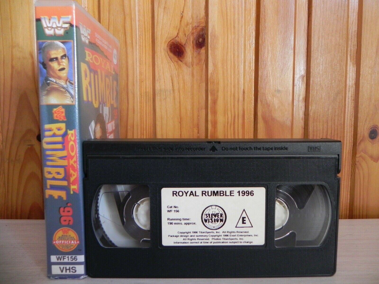 Royal Rumble '96 - Champioship Match - 30 Men - One Winner - Wrestling - Pal VHS-