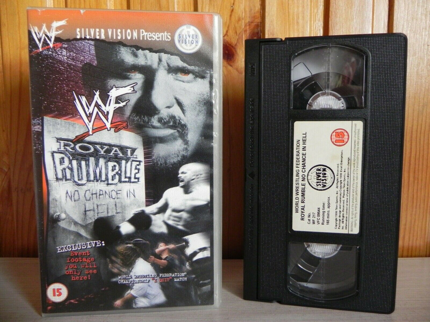 Royal Rumble - No Chance In Hell - Mankind VS The Rock - X-Pac VS Gangrel - VHS-