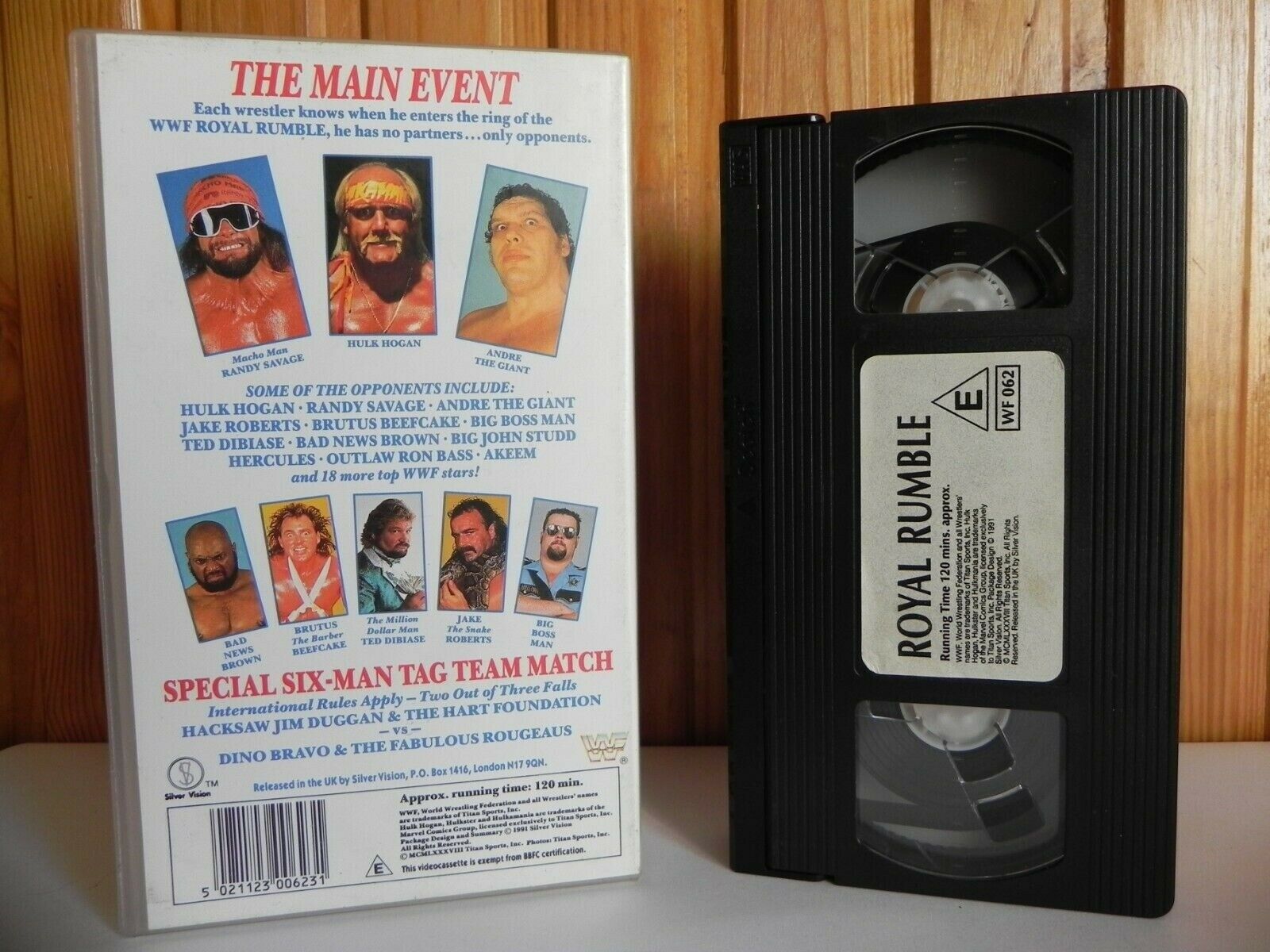 Royal Rumble - WWF Wrestling - No Partners - 30 Opponents - Super Posedown - VHS-