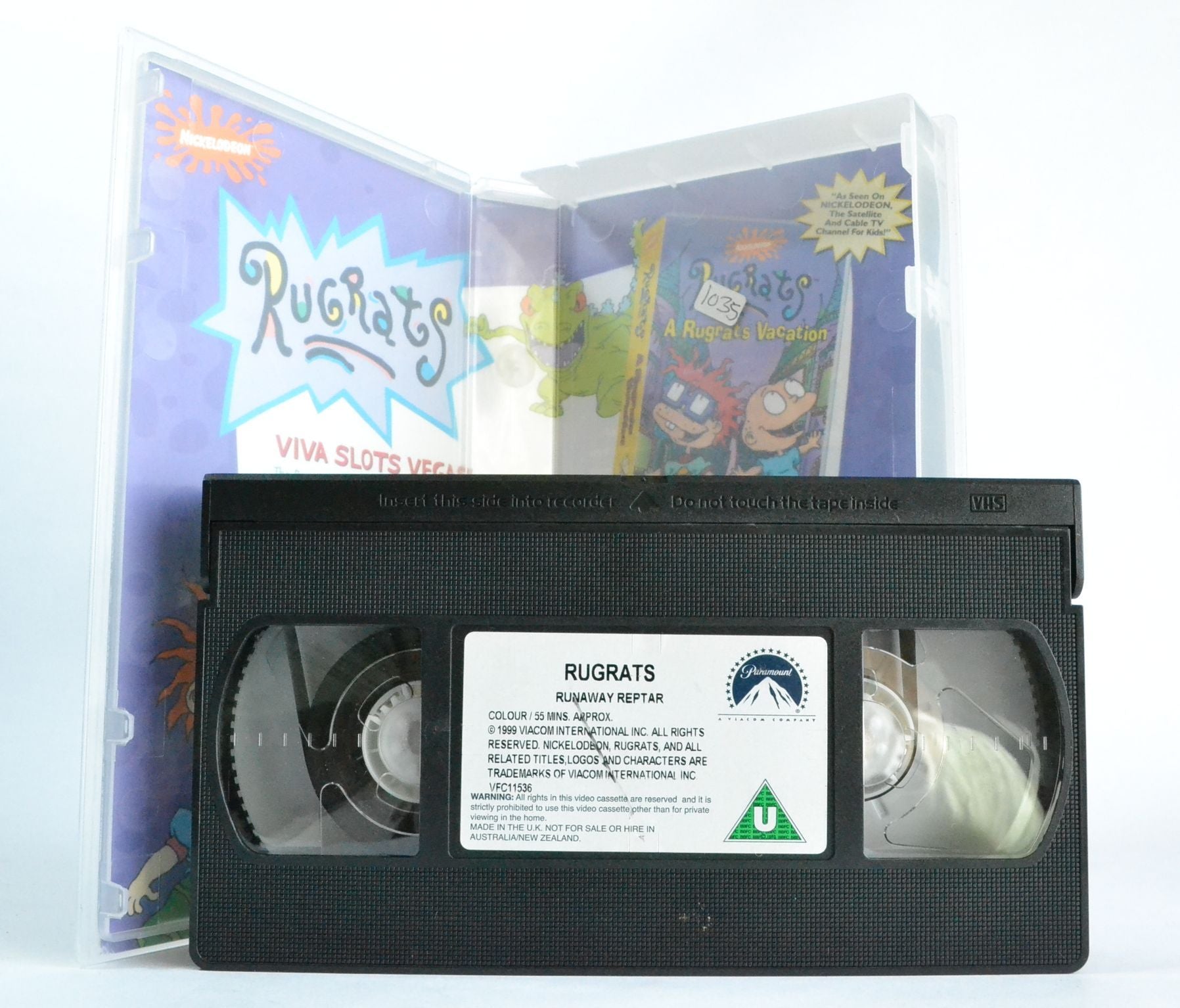 Rugrats: Runaway Reptar - Chuckie’s Complaint - Children’s Animation - VHS-