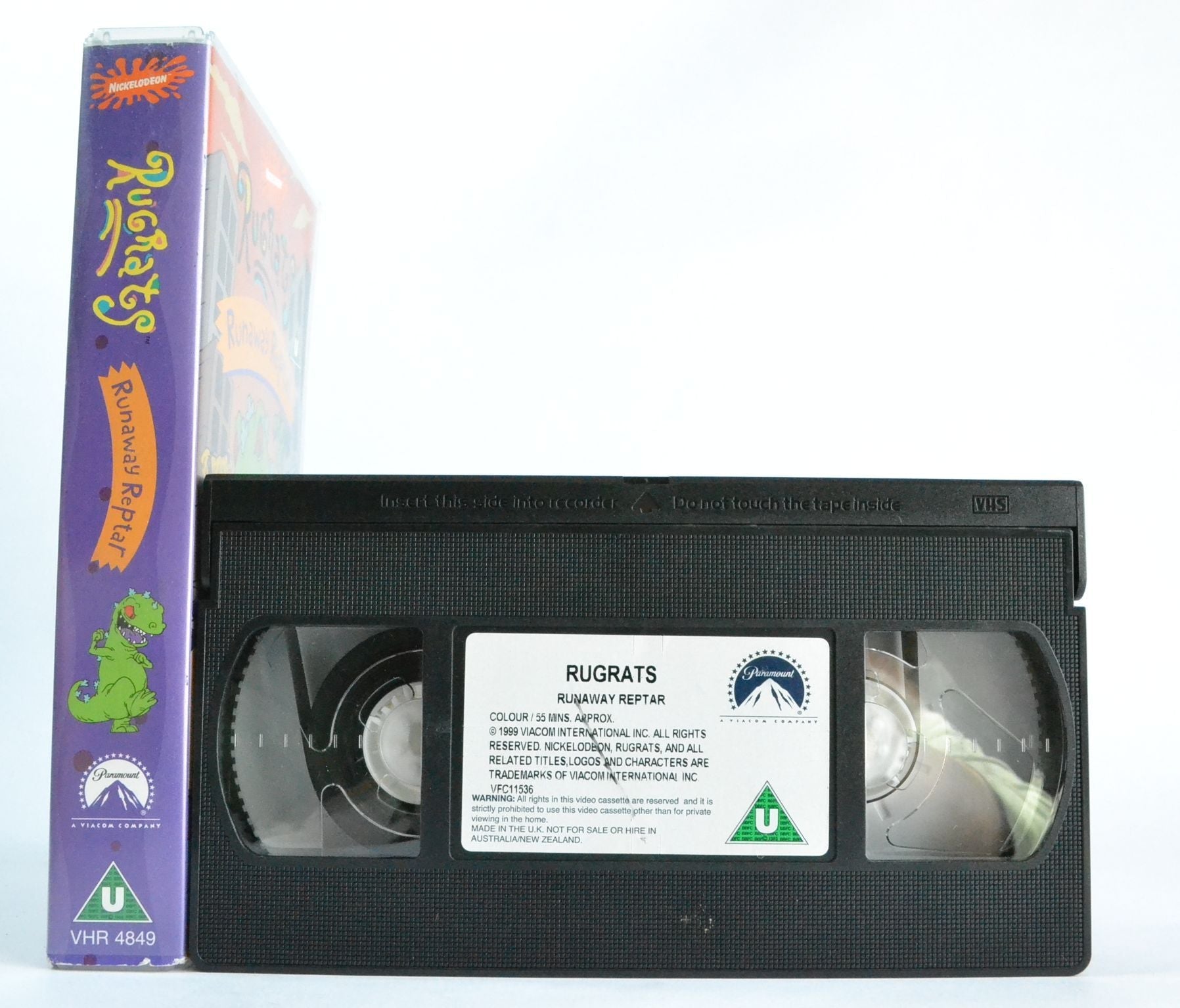 Rugrats: Runaway Reptar - Chuckie’s Complaint - Children’s Animation - VHS-