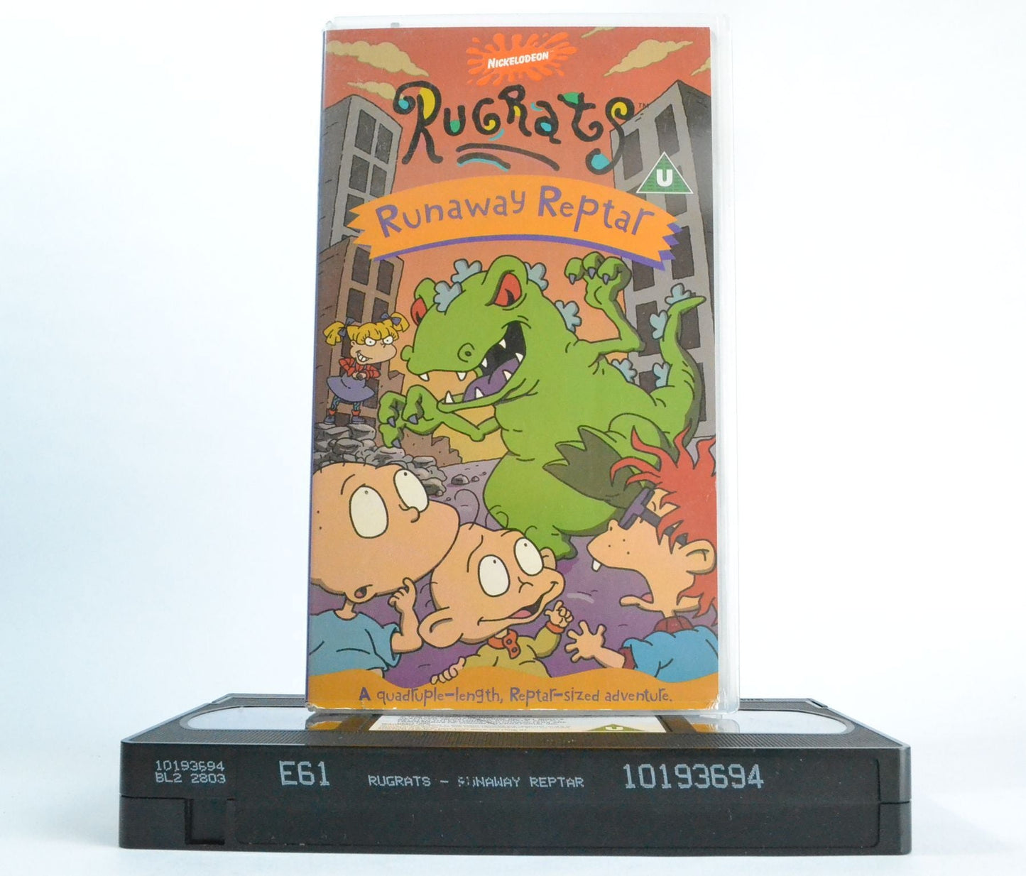 Rugrats: Runaway Reptar - Chuckie’s Complaint - Children’s Animation - VHS-