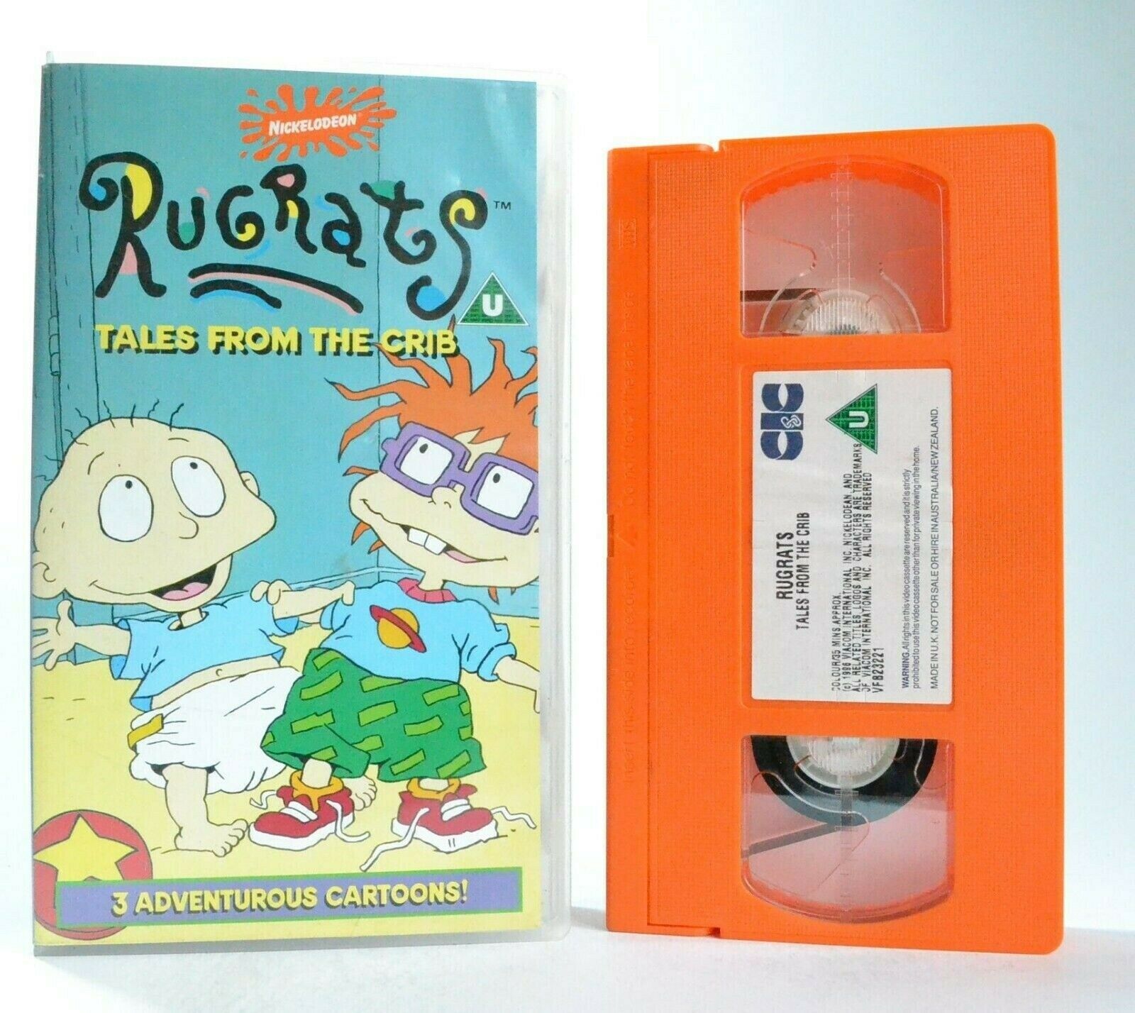 Rugrats: Tales From The Crib - Classic Episodes - Animated - Children's - VHS-