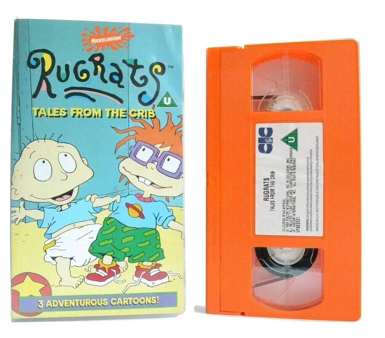 Rugrats: Tales From The Crib - Classic Episodes - Animated - Children's - VHS-