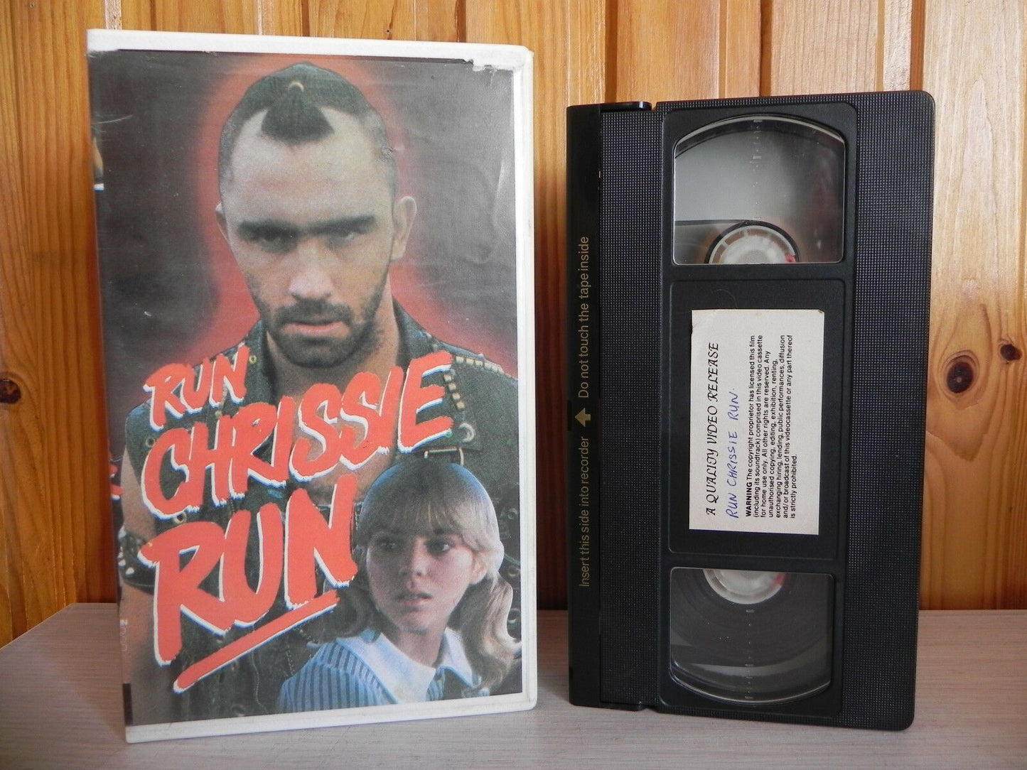 Run Chrissie Run - Annie Jones - Prime Time Release - Rare Pre Cert - Pal - VHS-