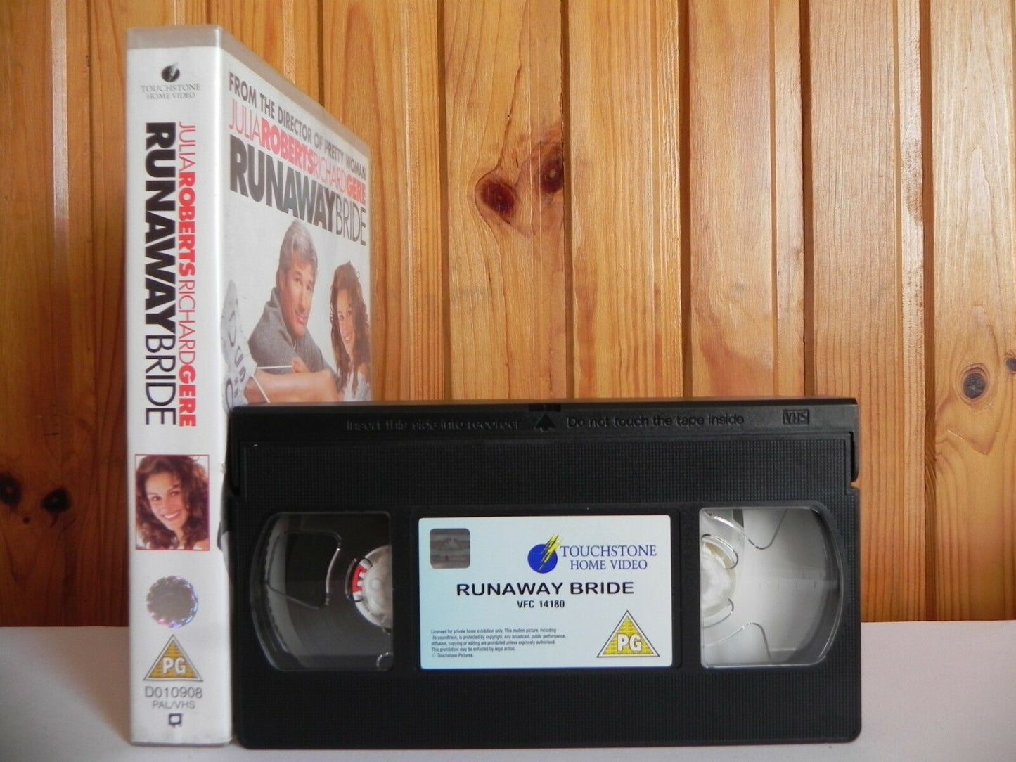 Runaway Bride - Large Box - Touchstone - Romance - Comedy - Richard Gere - VHS-