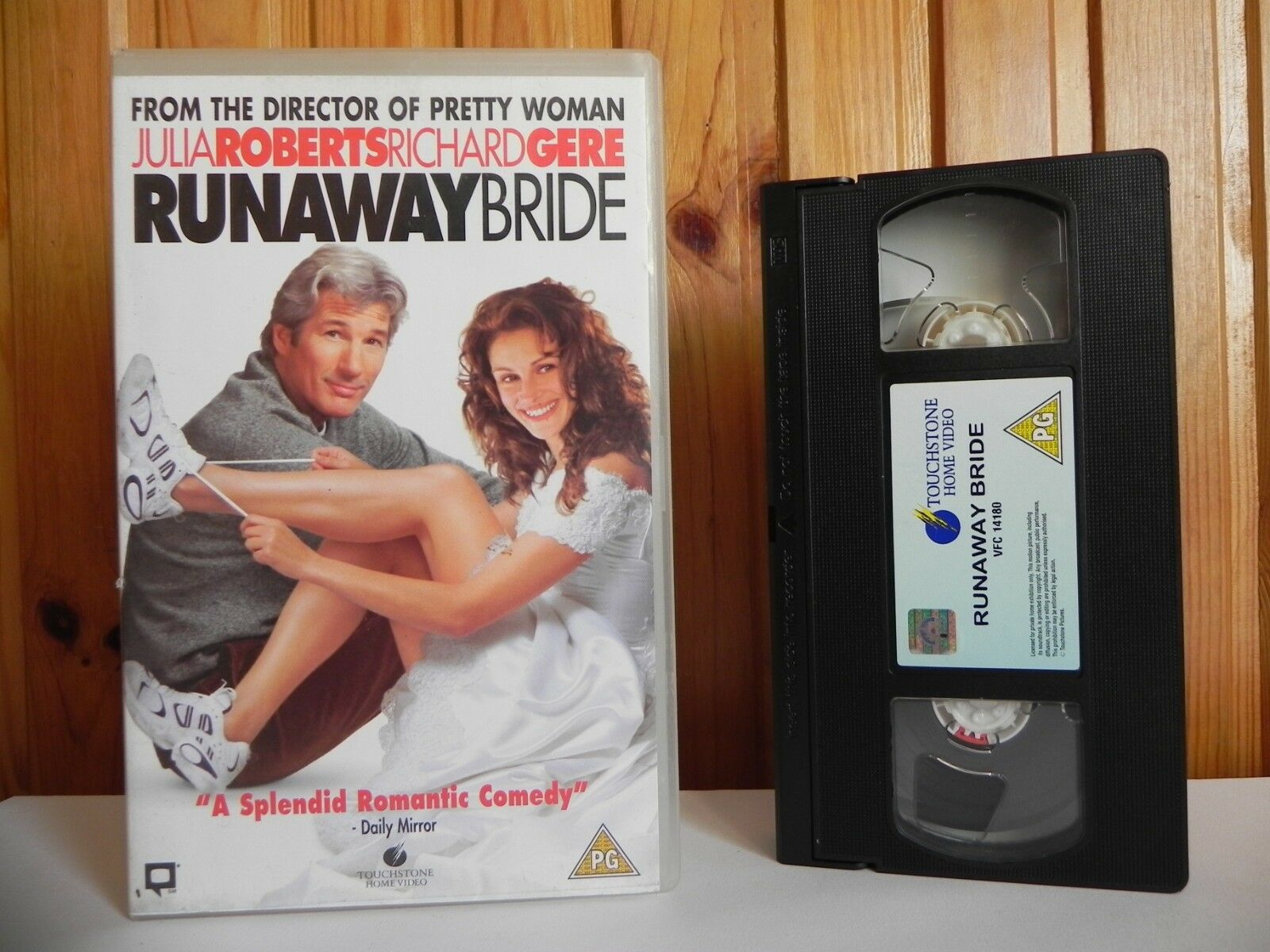 Runaway Bride - Large Box - Touchstone - Romance - Comedy - Richard Gere - VHS-