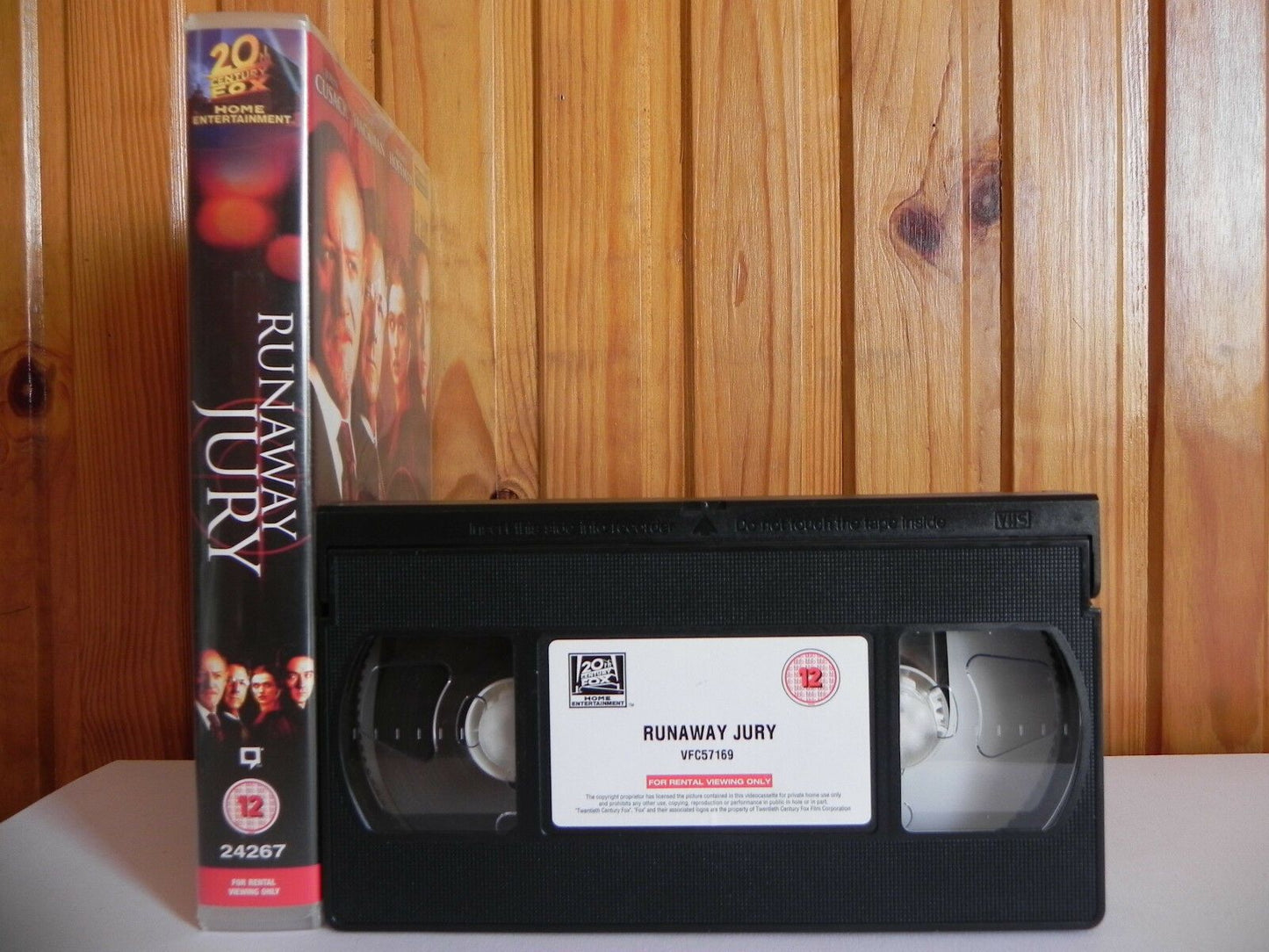 Runaway Jury - 20th Century - Thriller - Ex-Rental - Large Box - Pal VHS-