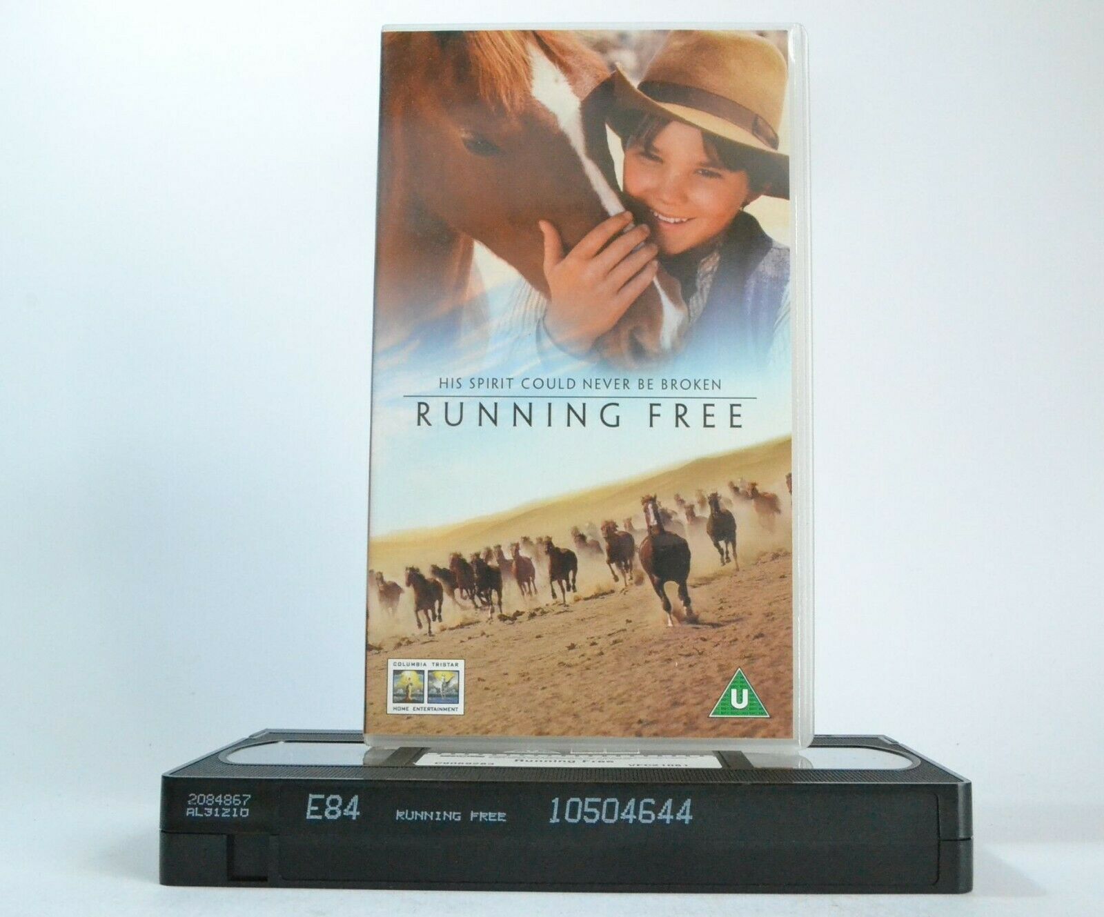 Running Free (2000): An Unusual Friendship - Family Adventure Drama - Pal VHS-