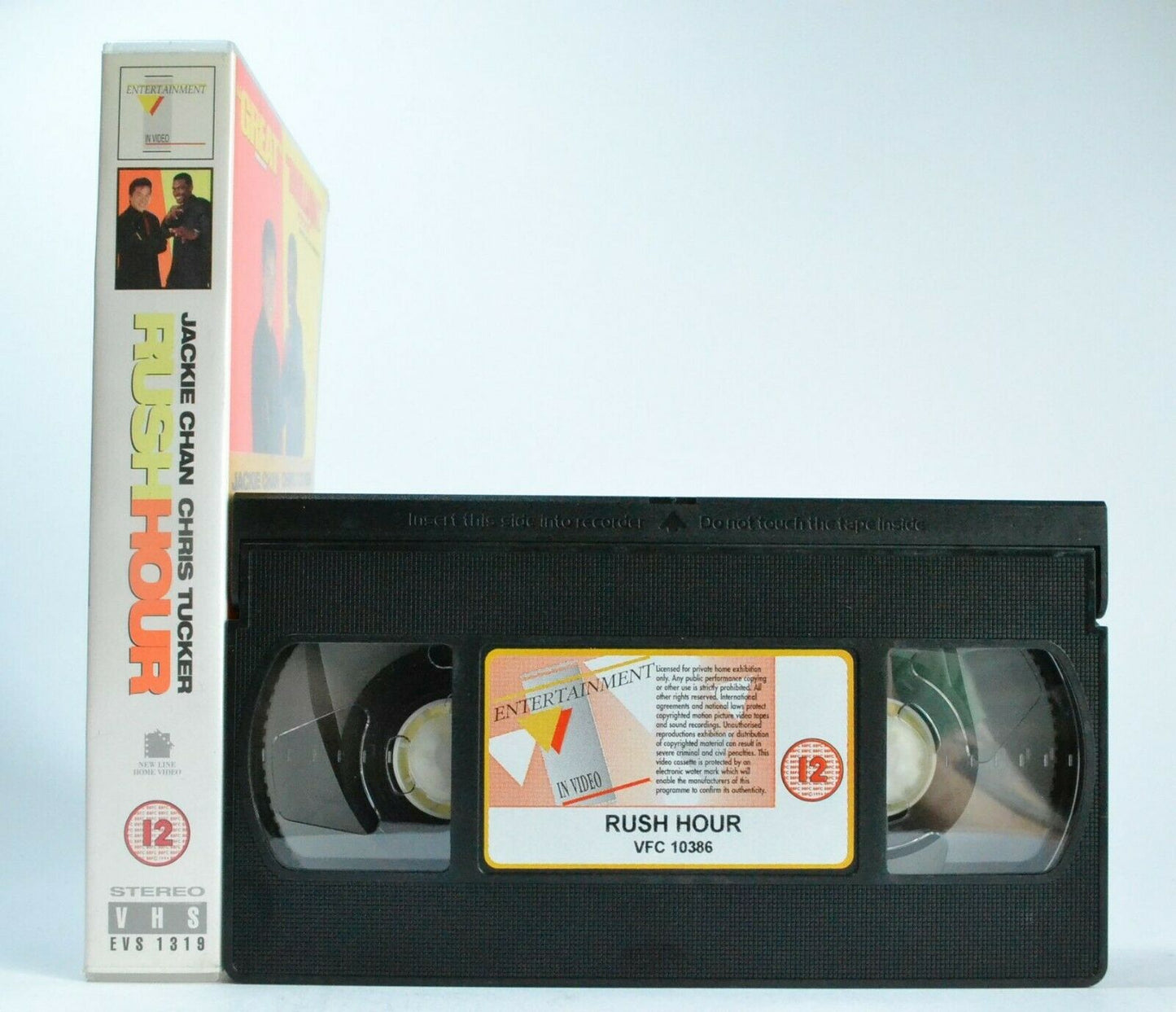 Rush Hour (1998): Buddy Cop Action Comedy - Jackie Chan/Chris Tucker - Pal VHS-