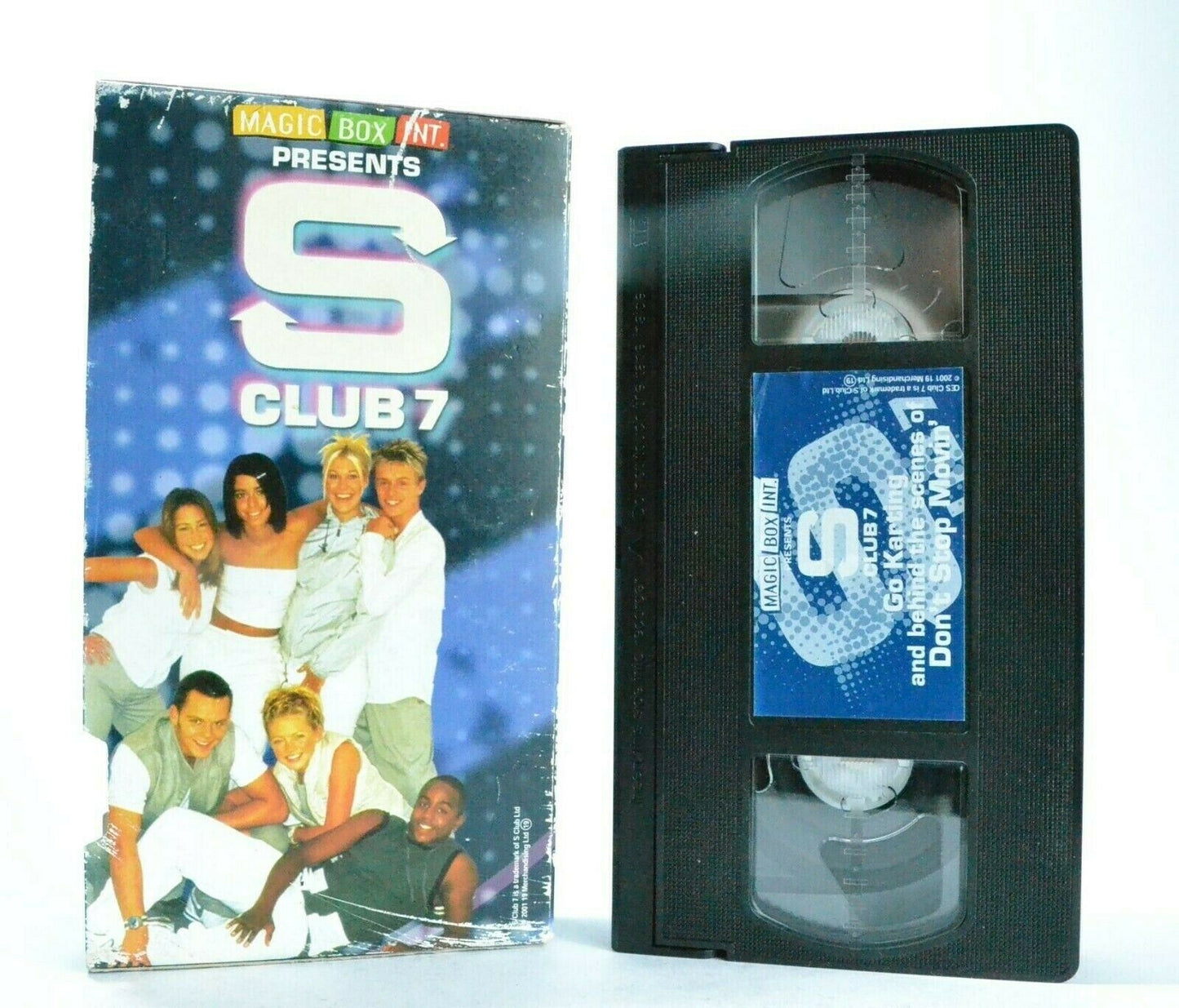 S Club 7: Go Karting - "Don't Stop Movin" Behind The Scenes - Pop Music - VHS-