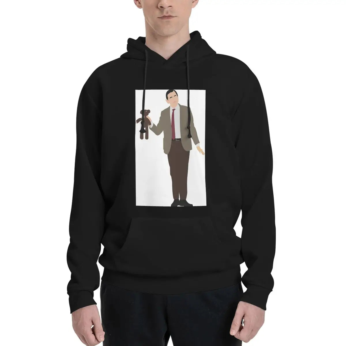 Mr. Bean Hoodies – Casual Harajuku Long Sleeve Sweatshirts for Men and Women, Perfect for Autumn and Winter-19-S-