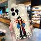 Mulan Cute Cartoon Disney Phone Case for iPhone 15 14 13 12 11 - Soft Transparent Wave Oil Cover-iPhone 15 Pro Max-WA10701CLE-