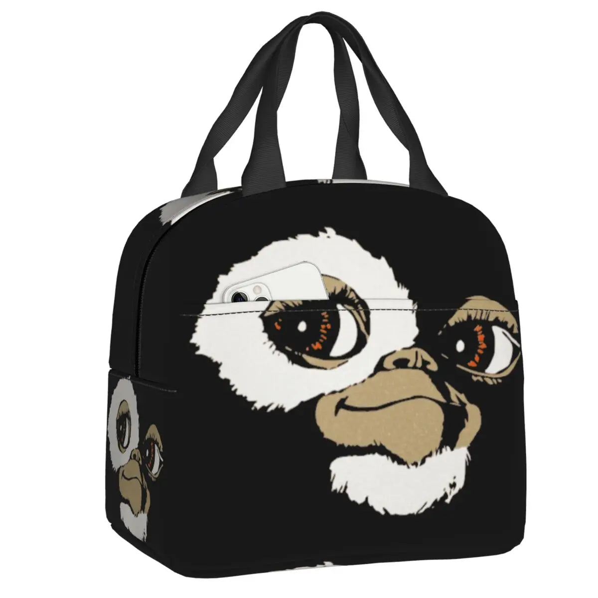 Custom Gizmo Mogwai - Gremlins Lunch Bag - Reusable Cooler - Thermal Insulated Lunch Box - For Outdoor Camping - Picnic Food Tote Bags-16-22x20x13cm-