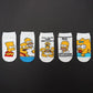 Novelty Simpsons Socks - Happy Cotton Style - Fun and Fashionable Gift for Women or Teens Retro Cartoon Lovers-