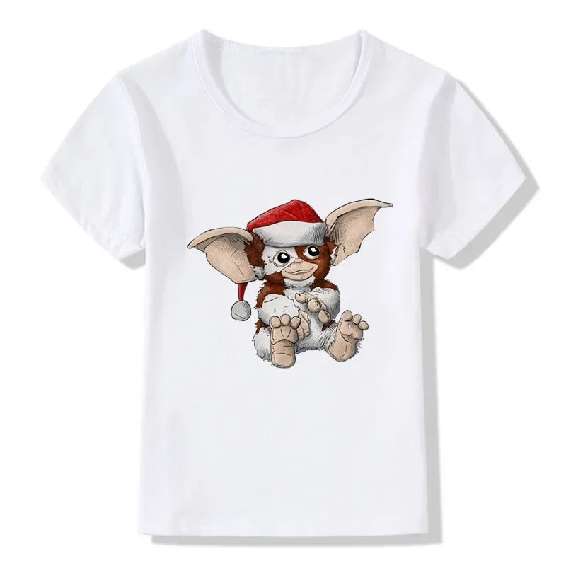 Kids T Shirt - Gremlins Gizmo - Cartoon Print Funny - Boys T Shirt - Cute Baby Girls Clothes - Summer Children - Short Sleeve Tops-HKP5170E-7T-XXL-