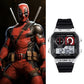 Deadpool Watch - Digital Sports Design - Full-Function World Time Feature - Fun for Men & Fans-A-