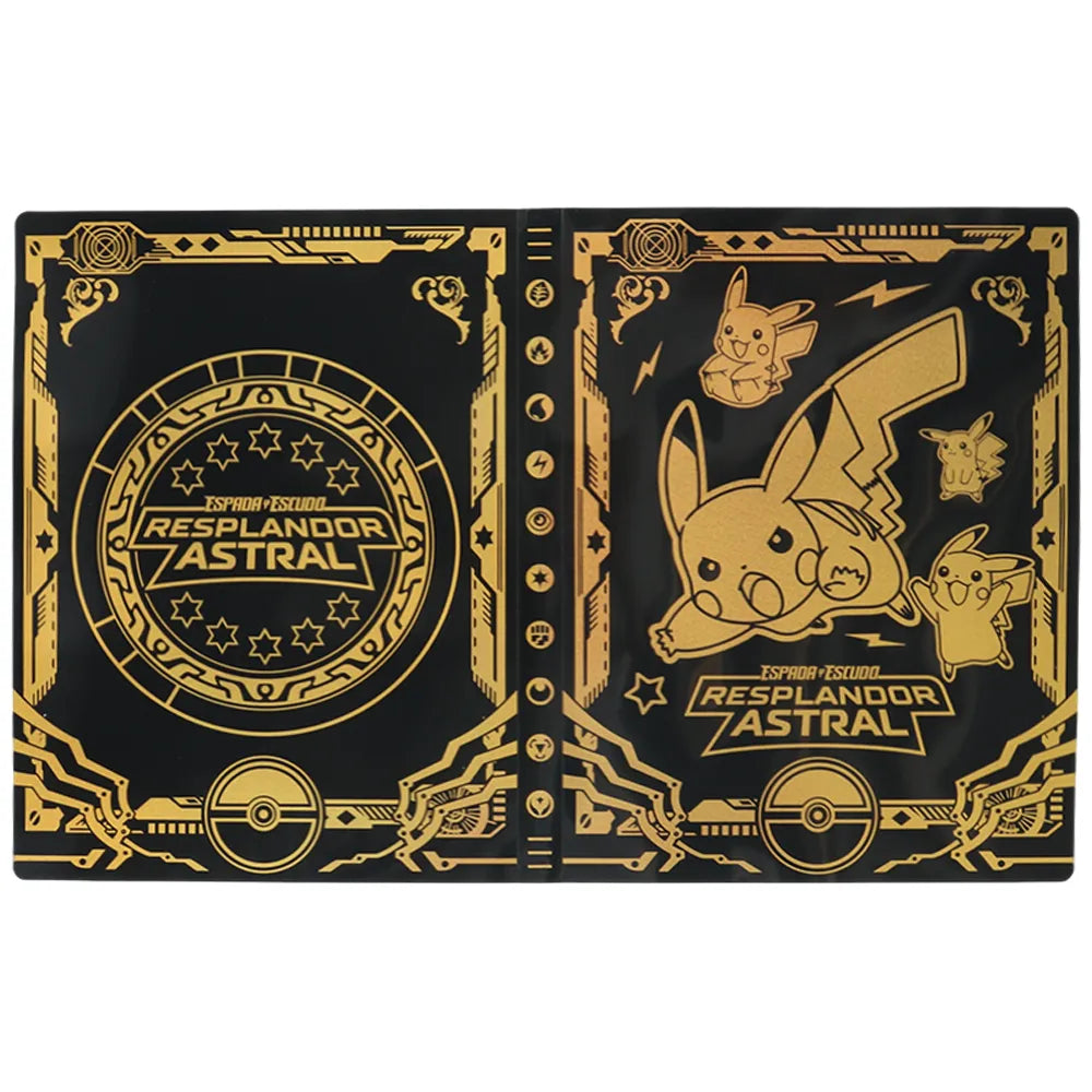 2022 Big Pokemon Album Maps Collection Vivid Voltage 9Pocket 432Pcs Holder  Book Top Loaded List Toys