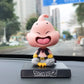 Dragon Ball Z Bobblehead Toy - Goku and Kuririn Action Figures - Fun Car Decorations-bu ou-