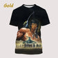 Sylvester Stallone Legend T-Shirt - 3D Printed Casual Movie Tee for Men and Women-4-Asian-6XL-