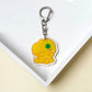 Digimon Adventure Acrylic Keychain - Retro Anime Character Backpack Pendant Gift-Agumon-