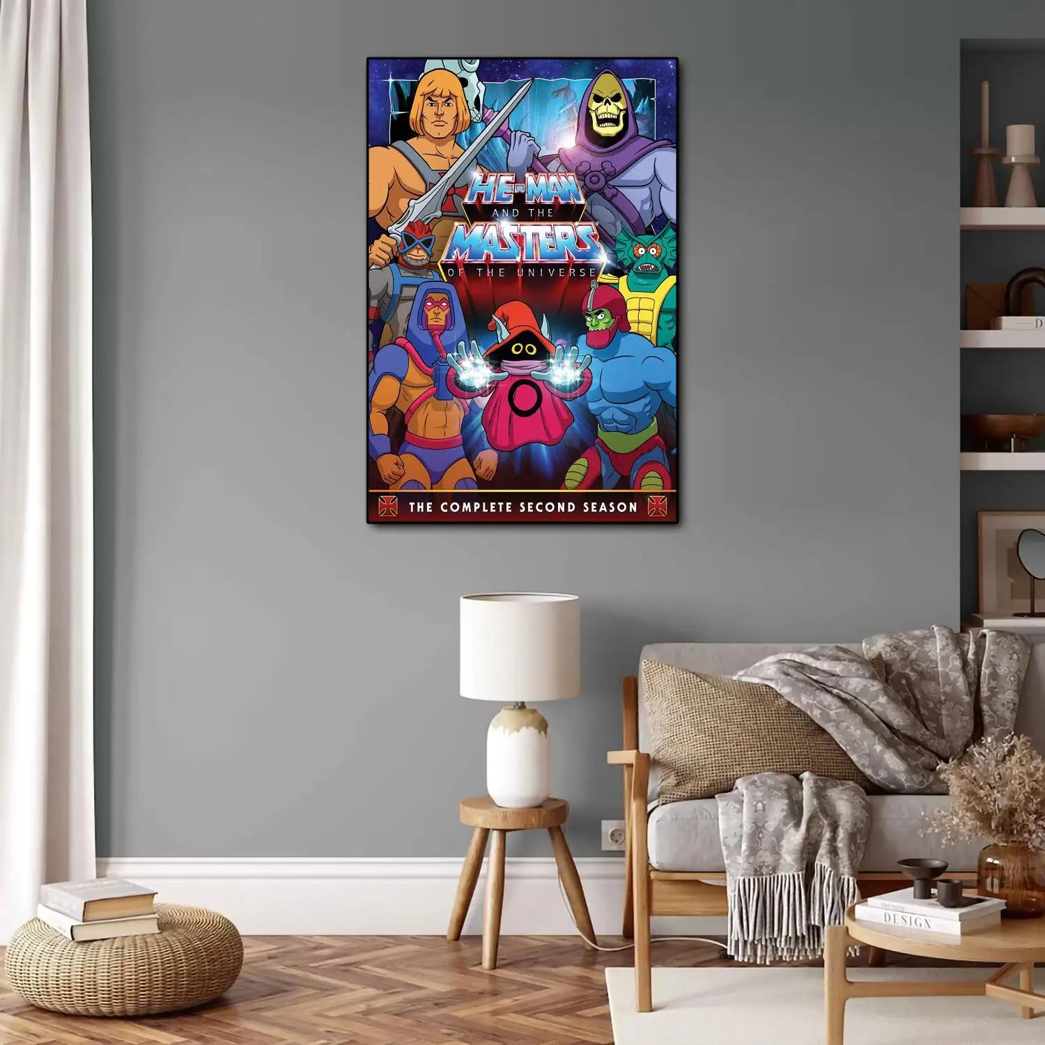 He-Man & Masters of the Universe Canvas Poster: Modern Family Wall Art Picture for Bedroom, Living Room, Cinema Room-Style-6-20x30cm No Frame-