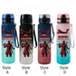 Marvel Deadpool and Wolverine Sports Bottle - 650ML Large Capacity Outdoor Straight Cup - Gift for Students-ss17-Style D-